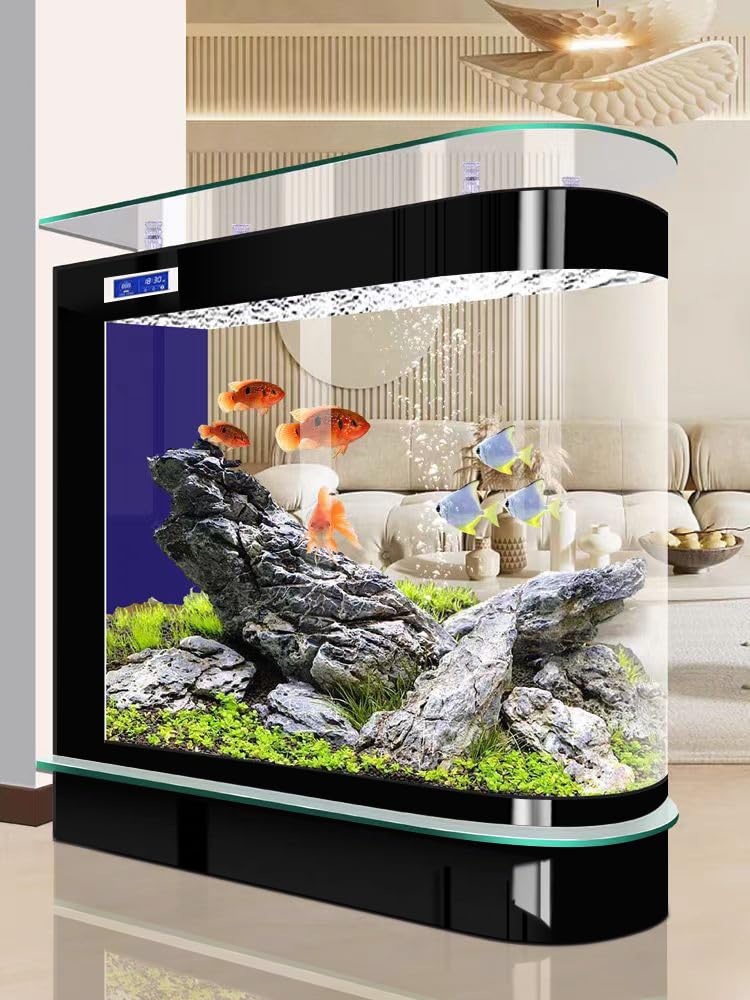 Amazon.com : Deluxe Version Black Large Fish Tank Upright
